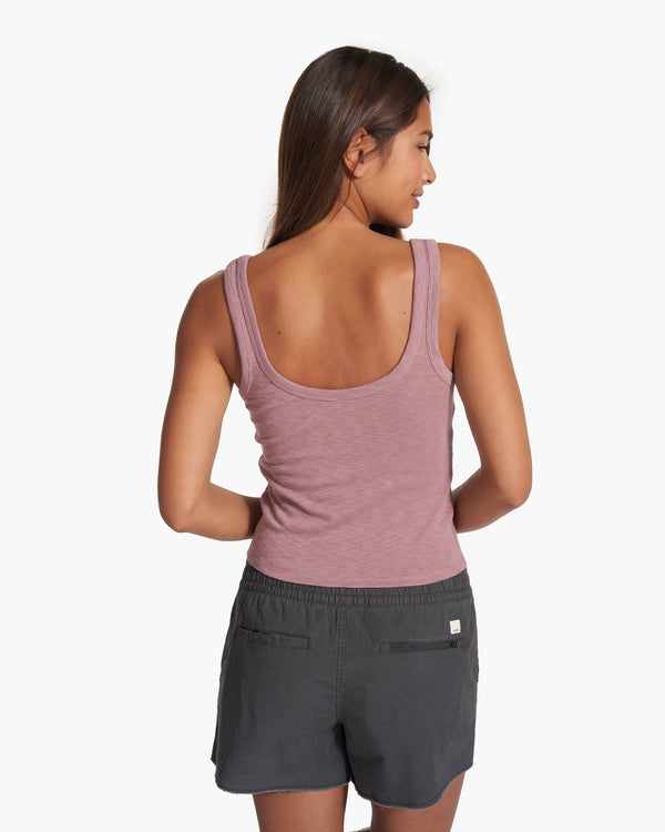 Sunrise Crop Tank | Orchid