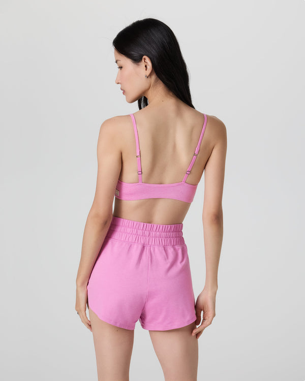 Halo Essential Bra | Azalea Pink Heather