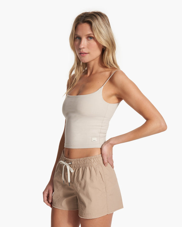 Lux Cami | Suede Heather