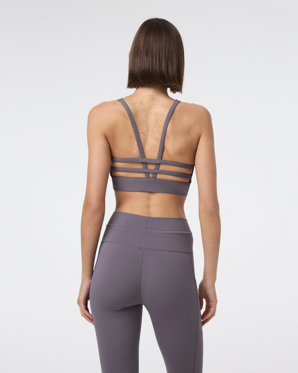Yosemite Longline Bra | Lunar Grey