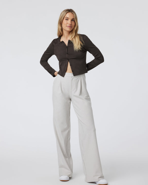 Halo Cardigan | Dark Java Heather