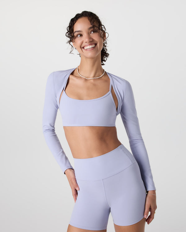Vuori AllTheFeels™ Shrug | Lavender Mist