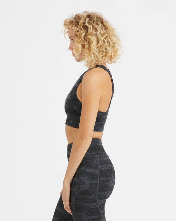 Elevation Bra | Black Camo