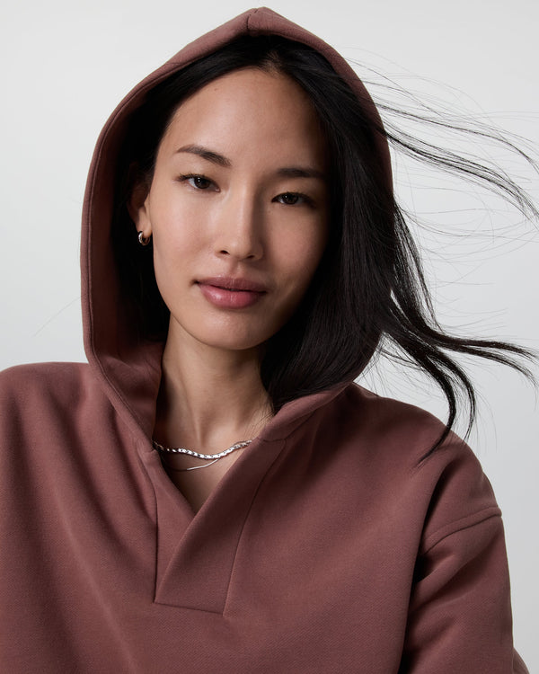 Restore Notch Hoodie | Sedona Brown
