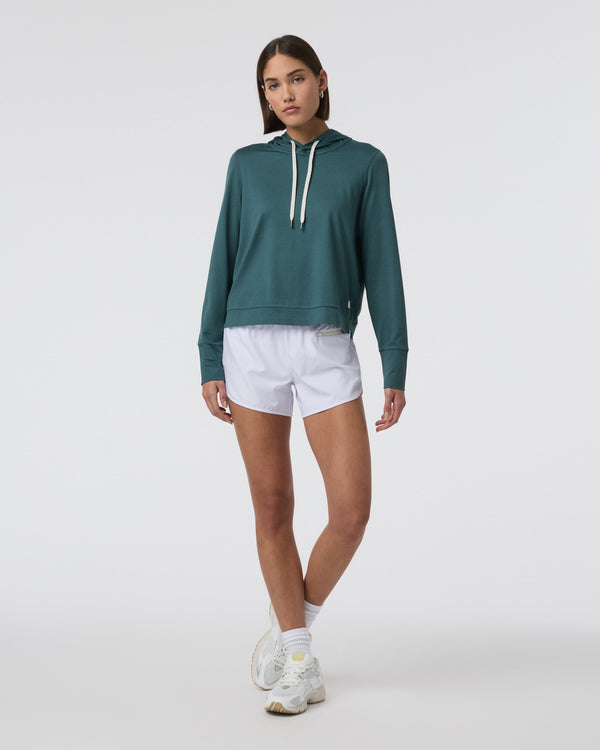 Halo Essential Hoodie | Moss Heather