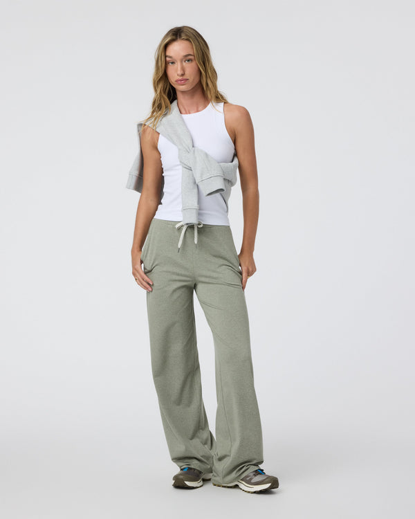 Halo Essential Wideleg Pant | Laurel Heather