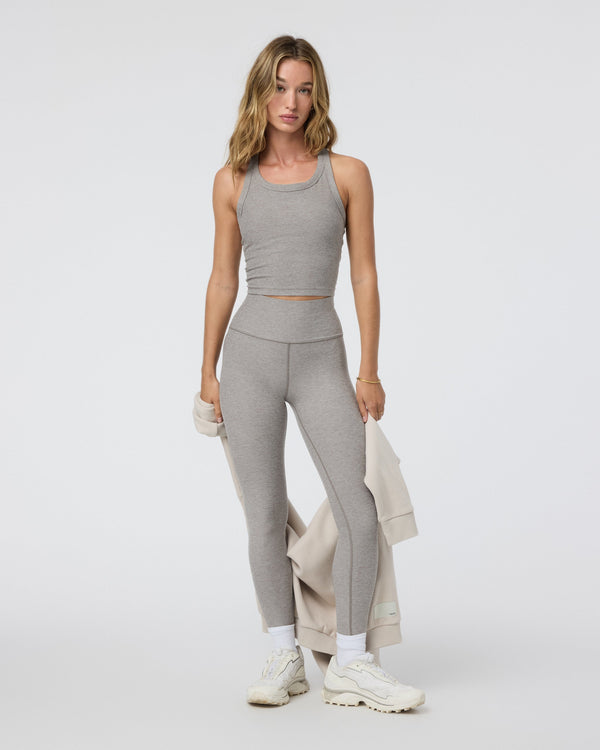 Clean Elevation Legging - Long | Cobblestone Heather