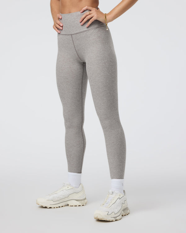 Clean Elevation Legging - Short | Cobblestone Heather