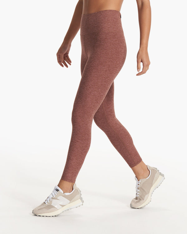 Clean Elevation Legging-Short | Hazelnut Heather