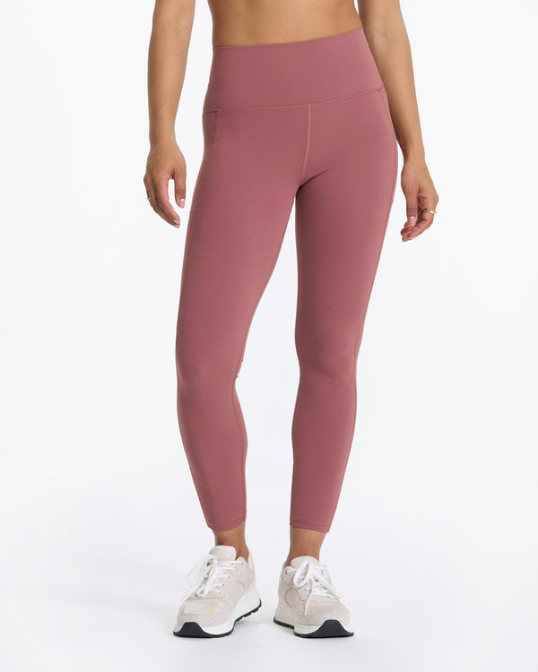 Studio Pocket Legging-Short | Rosewood
