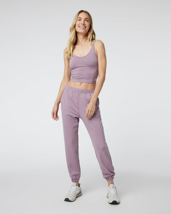 Boyfriend Sweatpant | Lilac Heather