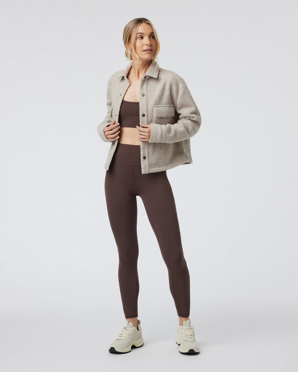 Sycamore Short Shirt Jacket | Dark Salt