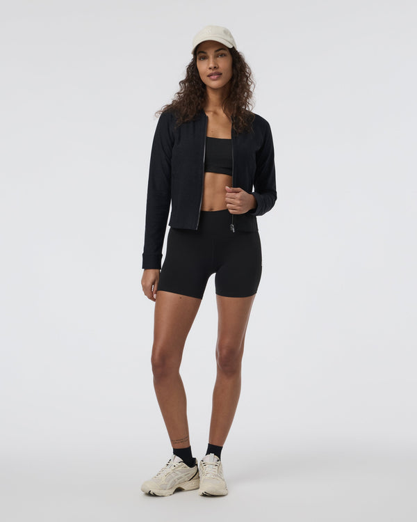 Elevation Track Jacket | Black Heather