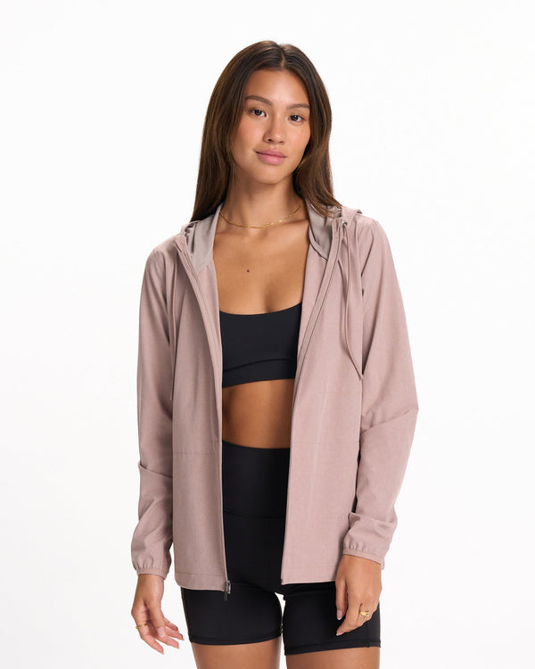 Womens Outdoor Trainer Shell | Umber Heather