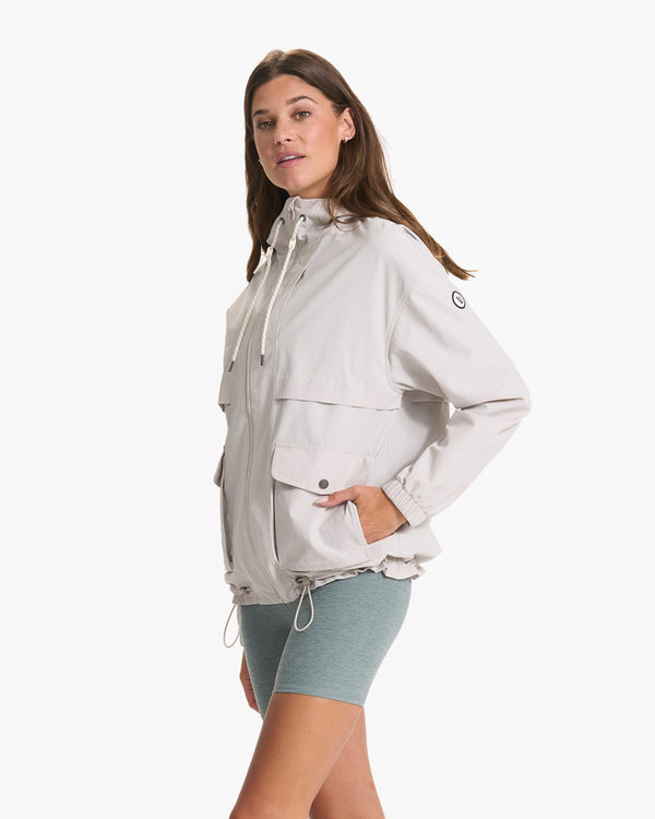 Elijo Rain Jacket | Suede