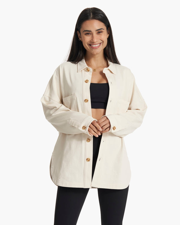 Mackenzie Shirt Jacket | Natural
