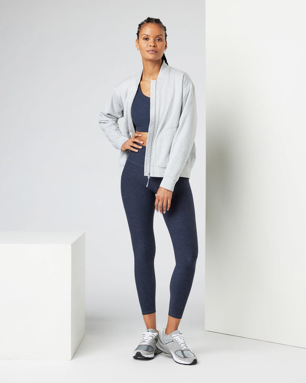 Halo Basin Bomber | Pale Grey Heather