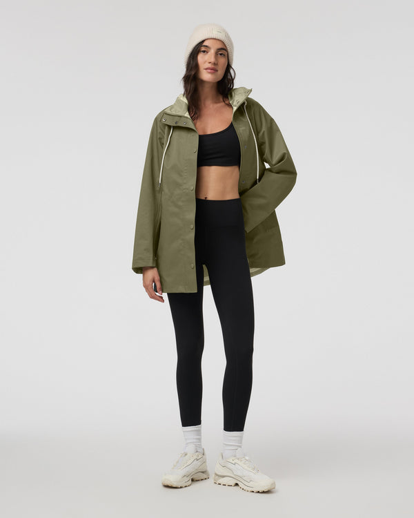 Women's Tuuli Rain Jacket | Dark Metal