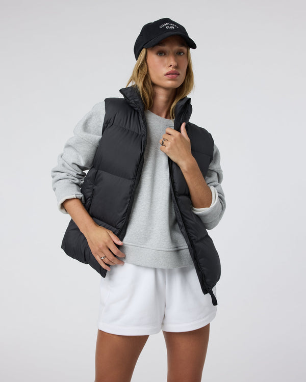 Hillside Down Vest | Black