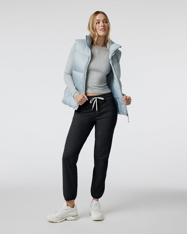 Hillside Down Vest | Chalk Blue
