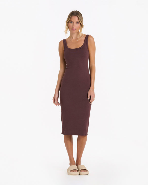 Halo Essential Dress | Chestnut Heather