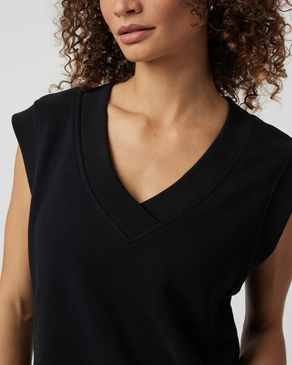 Sedona Vest Dress | Black
