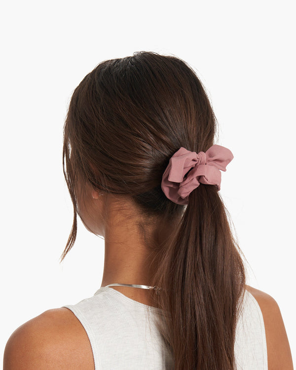 Tie Scrunchy | Marsala