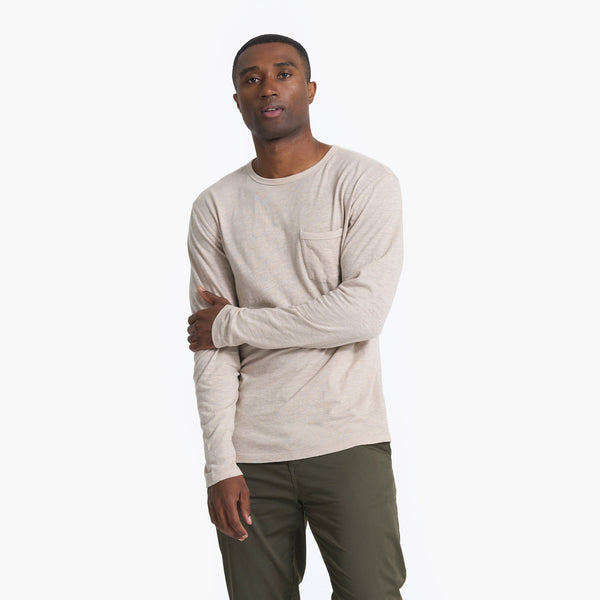 Long Sleeve Rise Tee | Dark Salt