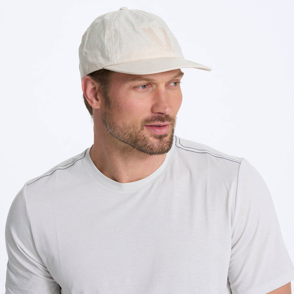 V1 Embroidery Hat | Natural