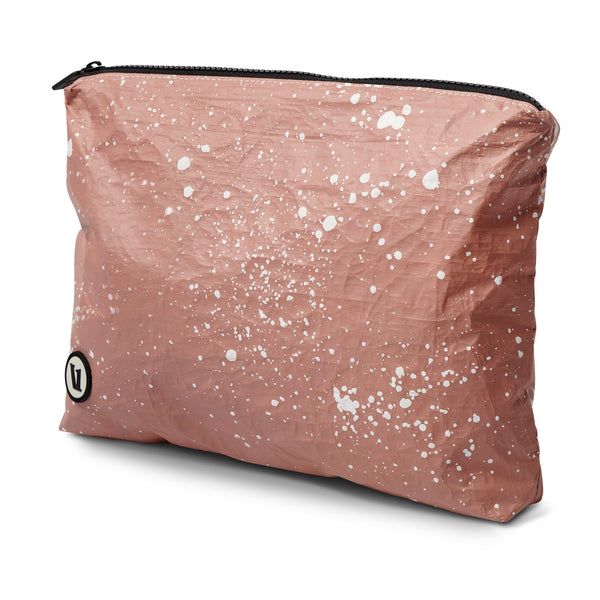 ALOHA-Mid Pouch | Burnt Clay Splatter