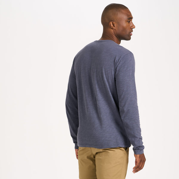 Long-Sleeve Rise Tee | Azure