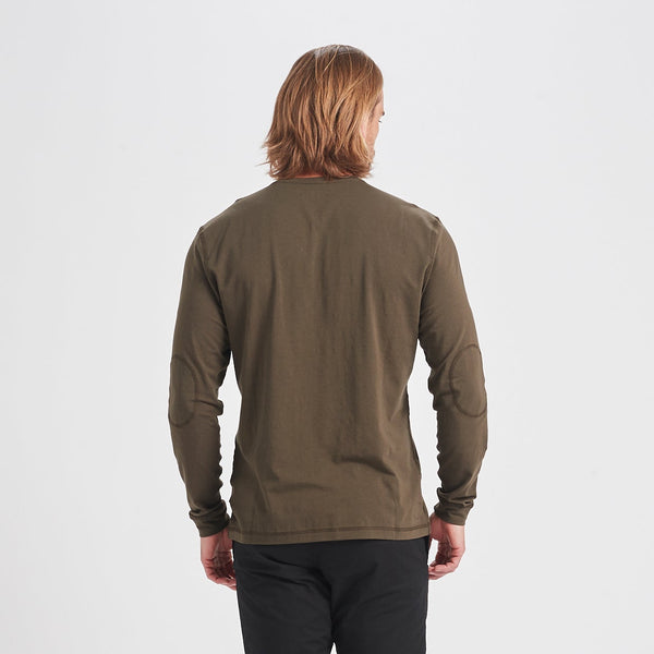 Long-Sleeve Ever Henley | Evergreen