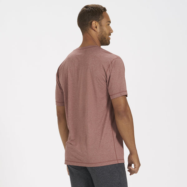 Tradewind Performance Tee | Red Clay Heather