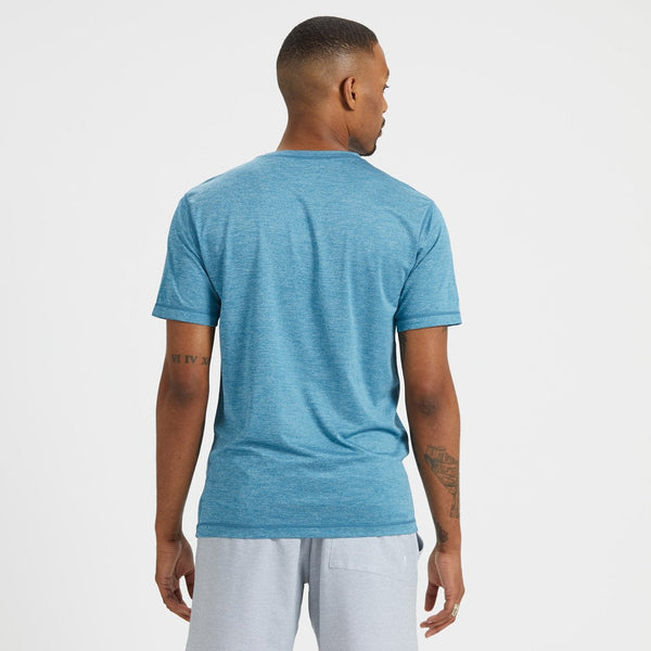 Tradewind Performance Tee | Sapphire Heather
