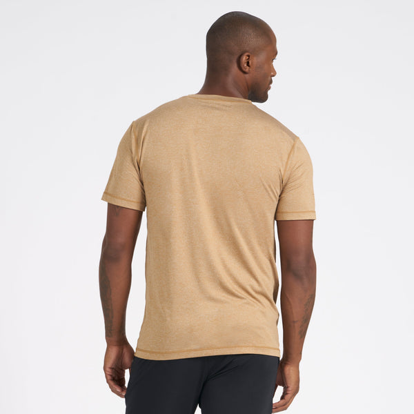 Tradewind Performance Tee | Tobacco Heather