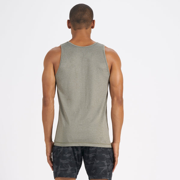 Tradewind Performance Tank | Army Heather