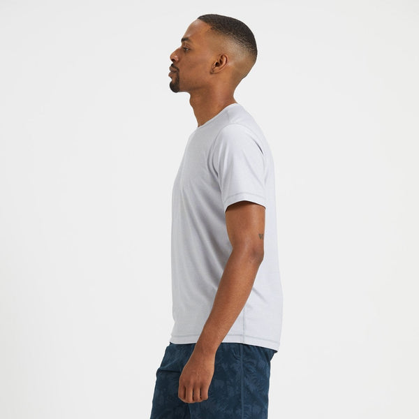 Flux Tee | Heather Grey