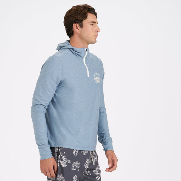 Uluwatu Water Hoodie | Cloud Heather