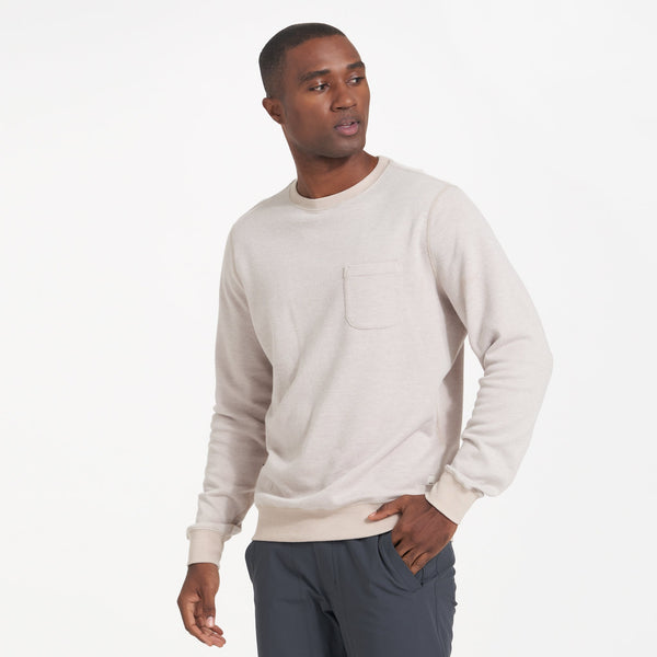 Jeffreys Pullover | Oyster Heather