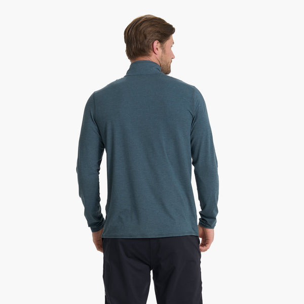 Ease Performance Half Zip | Stone Heather