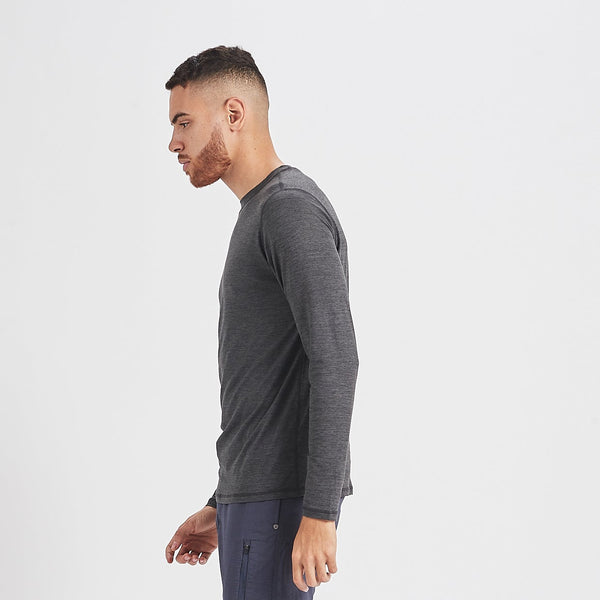 Ease Crew Neck | Charcoal Heather