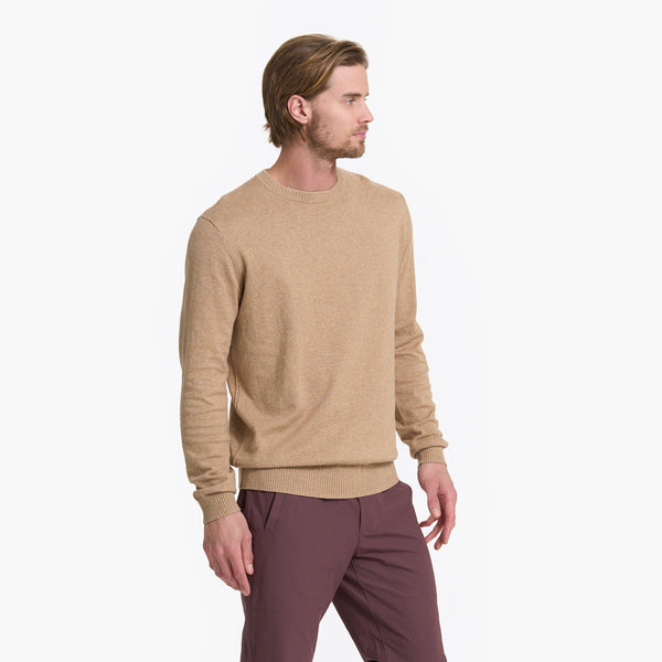 Fluent Sweater | Camel Heather
