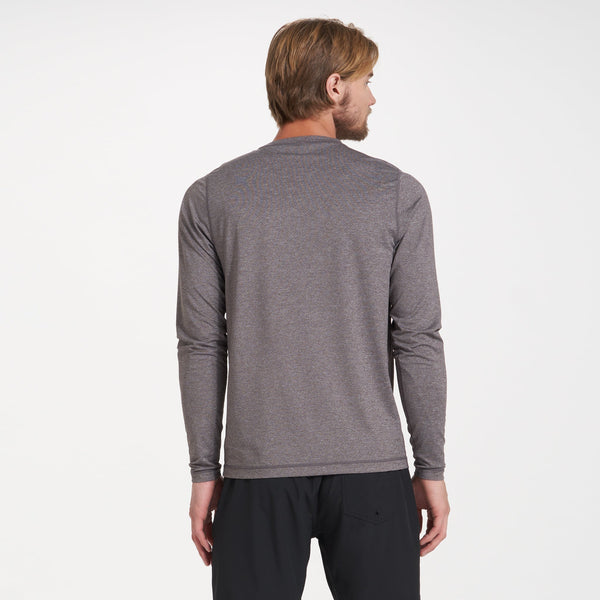 Long-Sleeve Tradewind Performance Tee | Quartz Heather