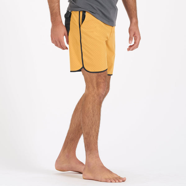 Cruise Boardshort | Cognac Micro Dot