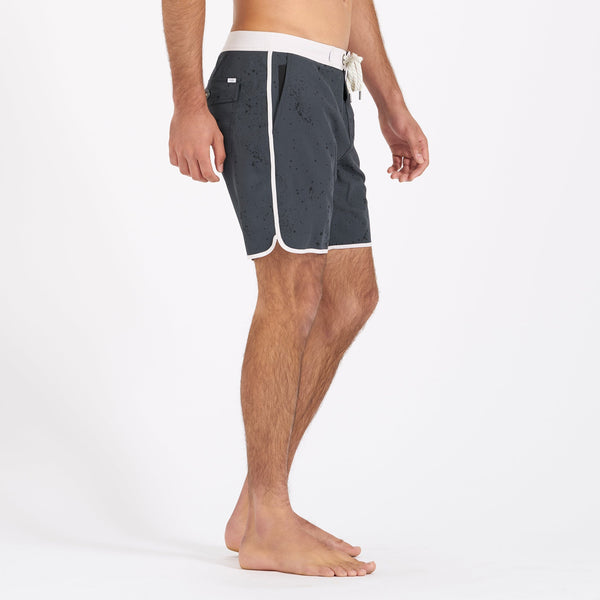 Cruise Boardshort | Charcoal Splatter