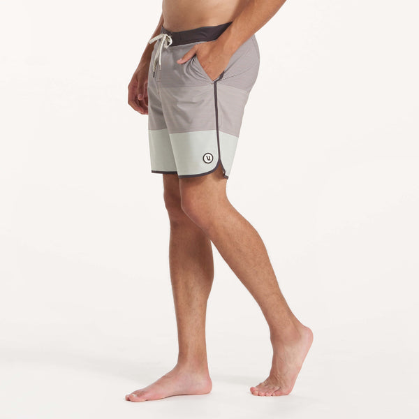 Cruise Boardshort | Smoke Wave Stripe