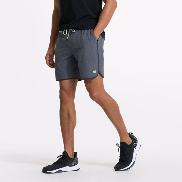 Banks Short | Engineered Charcoal Stripe