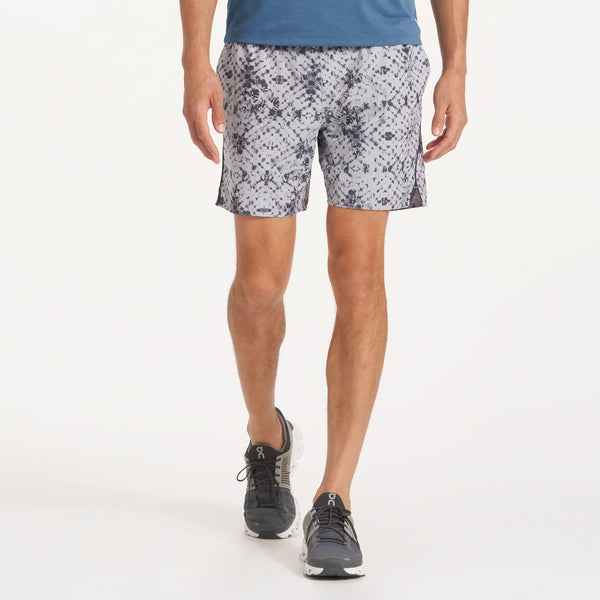 Trail Short | Grey Shibori