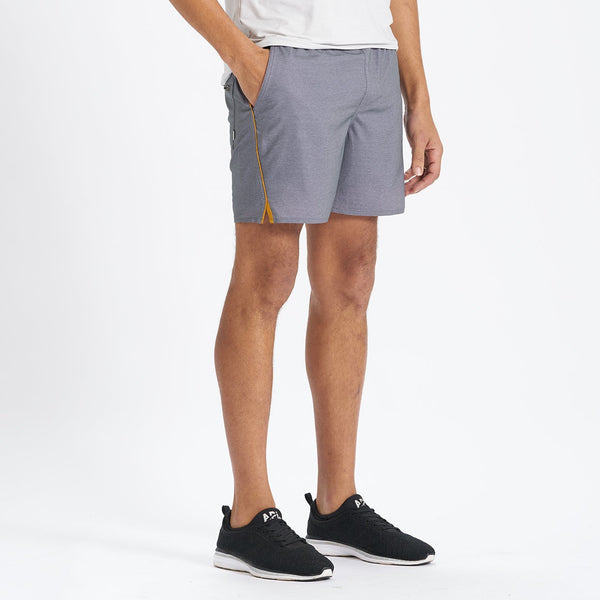Trail Short | Charcoal Heather Texture