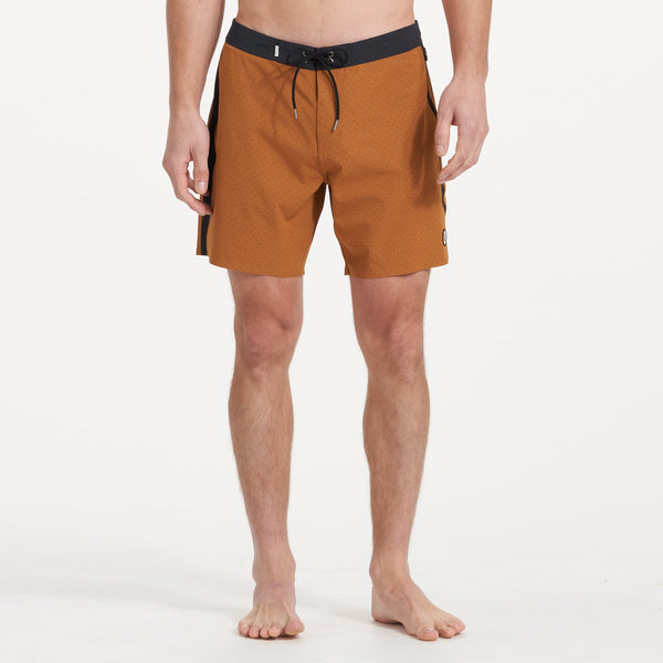 Peak Boardshort | Turmeric Micro Dot